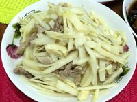 💯筍絲炒肉絲💯