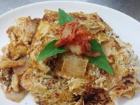 金針菇泡菜煎蛋