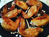 蜜汁烤雞翅(簡單到不會開火也能做喔!)