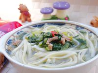 快速自製雪菜肉絲麵[五木拉麵]