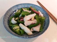 青椒炒花枝