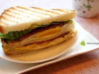 豪華牛肉三明治