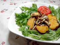 芝麻菜溫沙拉