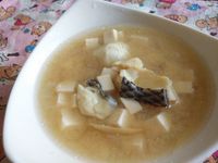 燜燒鍋料理─鮮魚豆腐味噌湯