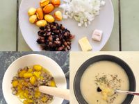 蘋婆蘑菇濃湯（智慧電鍋）