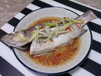 樹子清蒸白鱸魚