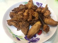 蒜辣炒雞