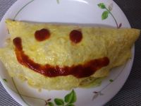かにの蛋包麵