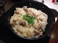 麻油雞油飯