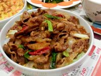 【沙茶炒羊肉】～10分鐘快炒