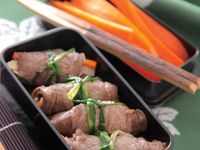 韭菜牛肉卷