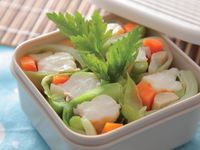 椰菜鮮蝦卷