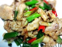 蔥爆沙茶豬肉