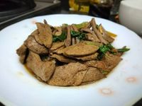 塔香醬燒豬肝