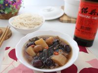 山藥烏雞腿紹興煲湯【台灣菸酒x冬日酒膳】