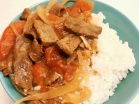 🍲中式酸辣牛𦟌蓋飯🍅低脂版
