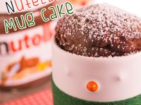 三種材料！微波爐Nutella杯子蛋糕