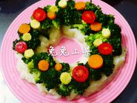 馬鈴薯泥聖誕花圈