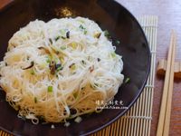 香菇蔥油乾拌麵線
