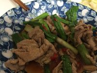 蒜香炒豬肉