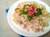 【電鍋X懶人】白醬培根蔬菜燴飯