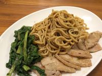 沙茶豬肉炒麵