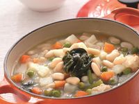 菠菜白腰豆湯