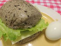 蔬菜起士饅頭堡