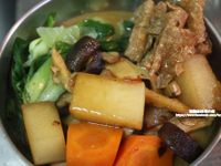 素食紅燒湯麵