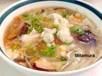 家常香菇肉羹
