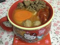 番茄湯餃