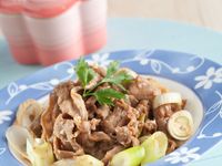 京蔥爆羊肉片