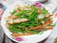芹菜炒甜不辣