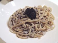 簡易【魚子醬意大利麵】