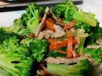 花椰菜炒肉絲