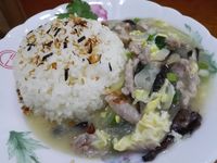 滑蛋豬肉燴飯