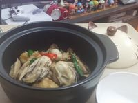 薑蔥生蠔煲