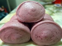 紫薯牛奶饅頭【烘焙展中式食譜】