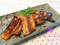 日式醬燒鮭魚骨