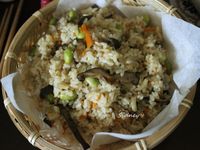干貝蔬菜炊飯