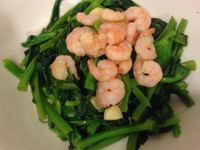 蝦仁炒豆苗