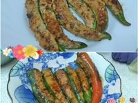 羊角椒2吃~乾煎+醬燒