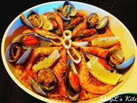 西班牙海鮮飯Seafood Paella