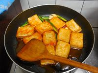 甜酸醬燒豆腐【全聯快炒包料理】