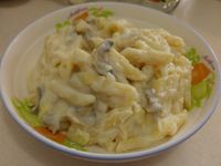 LAIKA全脂奶 美國焗薯 做 磨菇白汁