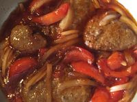 蕃茄牛肉漢堡排