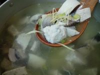 虱目魚湯（皮、肚、丸）