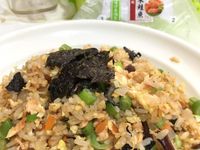 哇沙米鮭魚炒飯_小七野餐趣