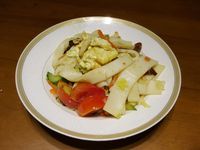 三絲炒板條（素）