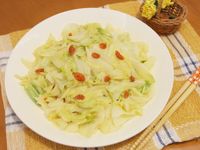 「枸杞高麗菜」清爽上桌